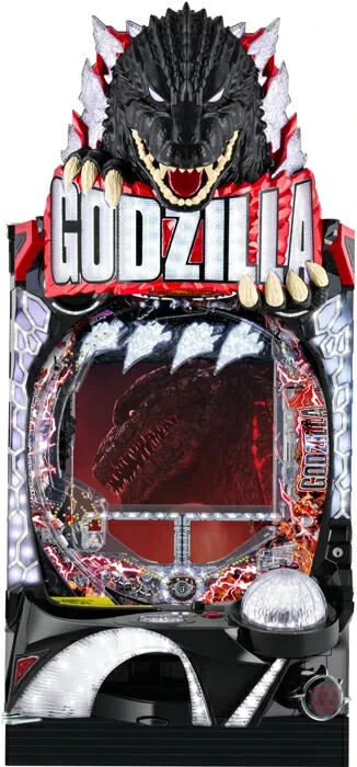 GODZILLA King of the Monsters 2 Pachinko Machine Japanese Slot Balls Videogame GODZILLA King of the Monsters 2 Pachinko Machine Japanese Slot Balls Videogame