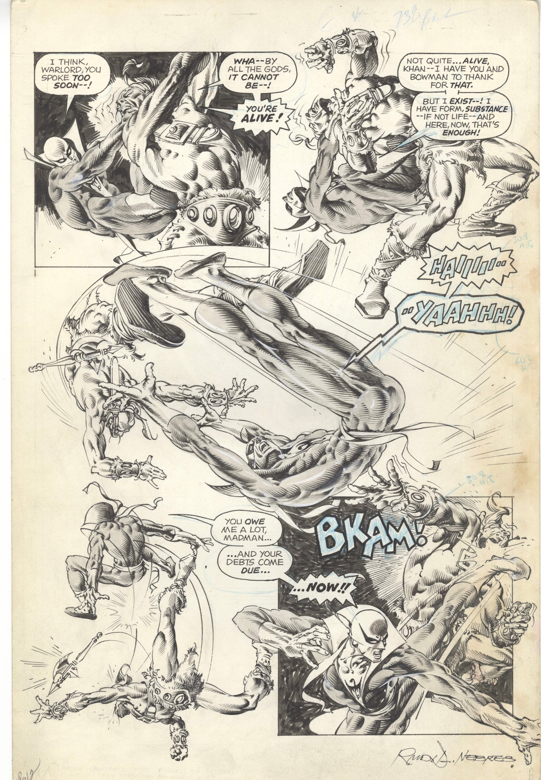 Deadly Hands of Kung Fu 24 pg 12 - Iron Fist - Rudy Nebres Deadly Hands of Kung Fu 24 pg 12 - Iron Fist - Rudy Nebres