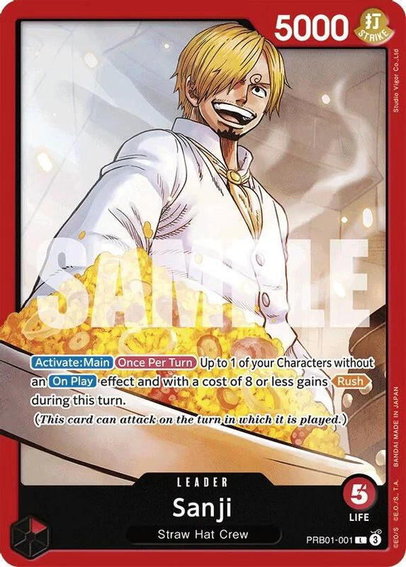 One Piece The Best PRB01 MINT