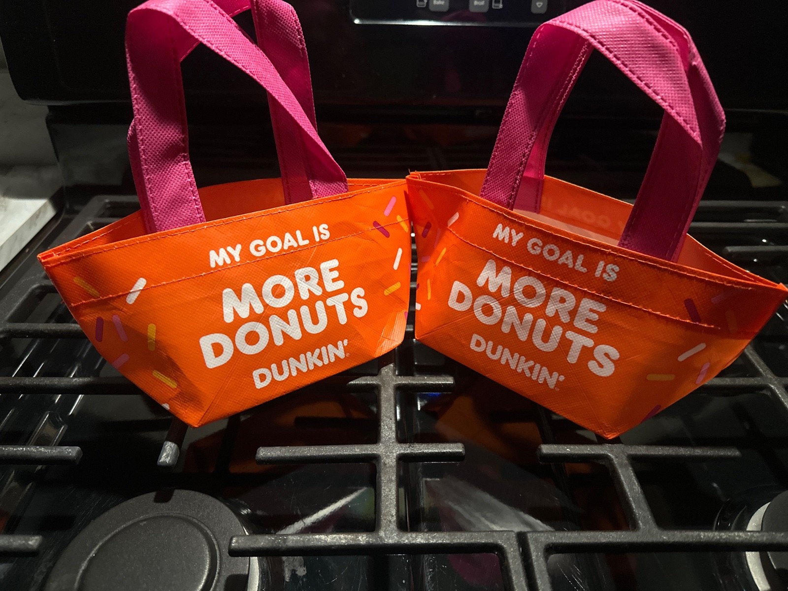 Dunkin Donuts Orange Donuts Bag RARE Collectible. Dunkin Donuts Orange Donuts Bag RARE Collectible.