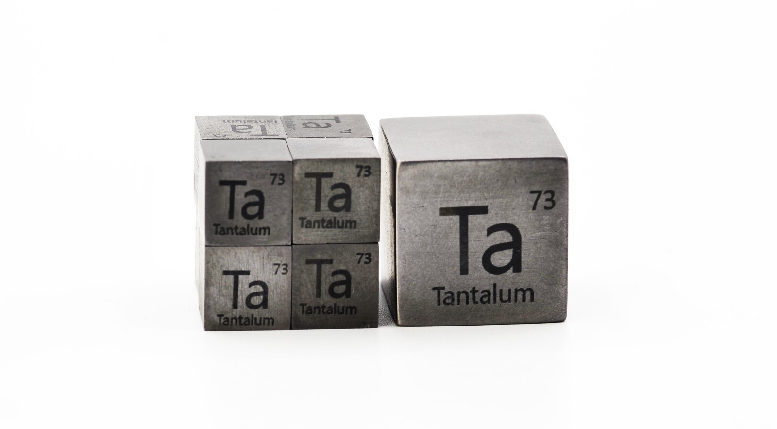 Tantalum Metal 25.4mm 1 Inch Density Cube 99.95% for Element Collection USA SHIP