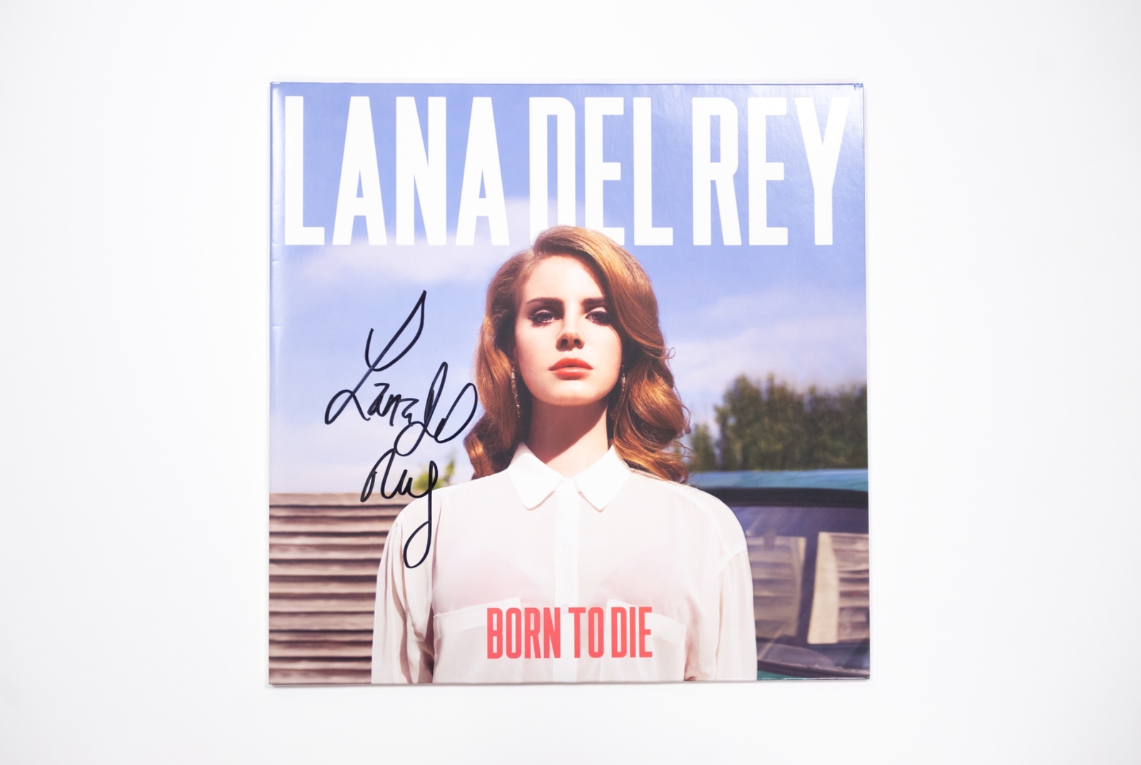 Lana Del Rey Signed Born To Die Vinyl Genuine Signature TPA AK29191 JSA COA