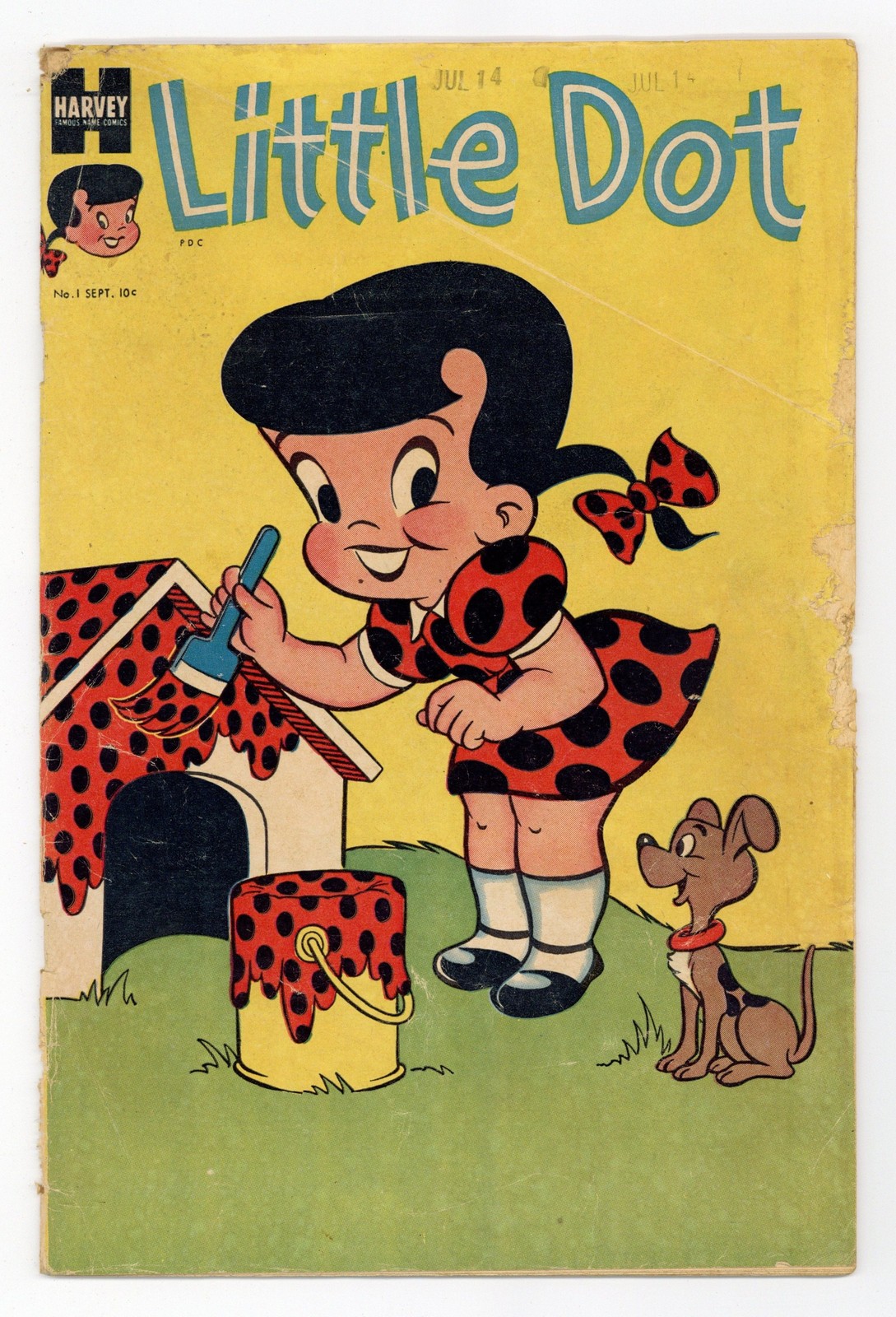 Little Dot #1 FR/GD 1.5 1953 1st app. Richie Rich, Little Lotta Little Dot #1 FR/GD 1.5 1953 1st app. Richie Rich, Little Lotta