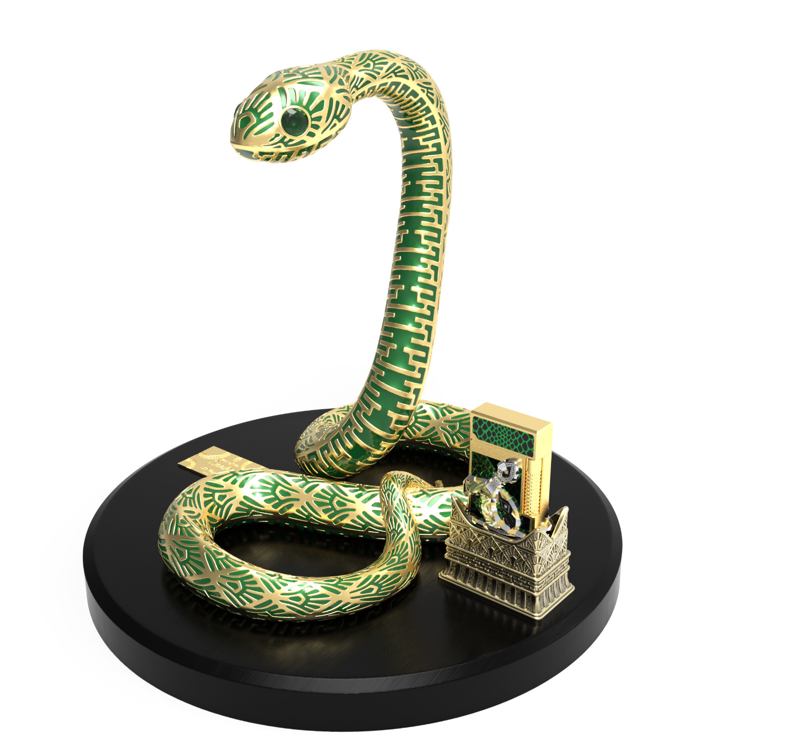 S.T.DUPONT YEAR OF THE SNAKE HIGH JEWELRY COLLECTION C23080 S.T.DUPONT YEAR OF THE SNAKE HIGH JEWELRY COLLECTION C23080