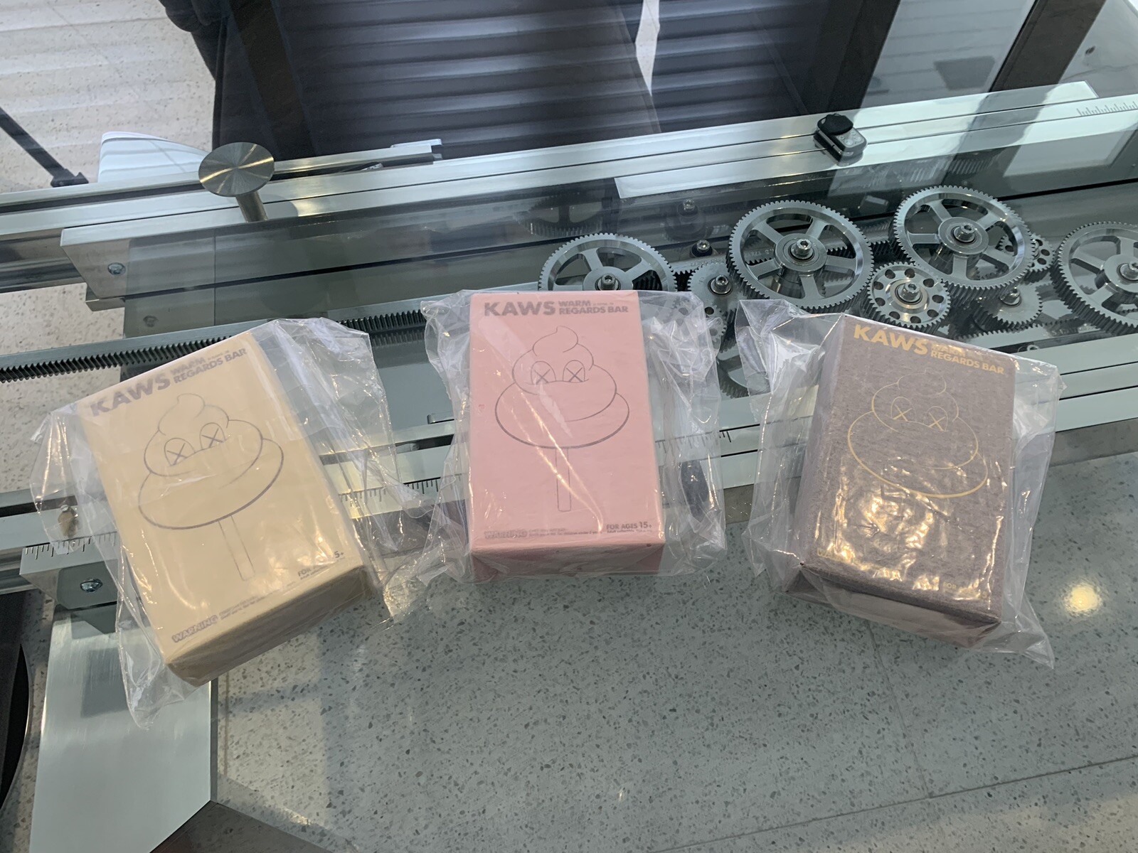 KAWS Original Fake Warm Regards Bars FULL SET NEW SEALED for Collectors KAWS Original Fake Warm Regards Bars FULL SET NEW SEALED for Collectors