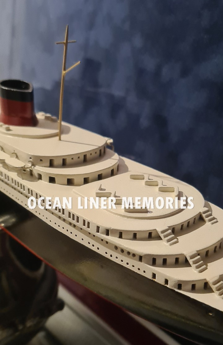 Van Ryper Model Normandie French Line CGT Paquebot Normandie Large model 24 Van Ryper Model Normandie French Line CGT Paquebot Normandie Large model 24
