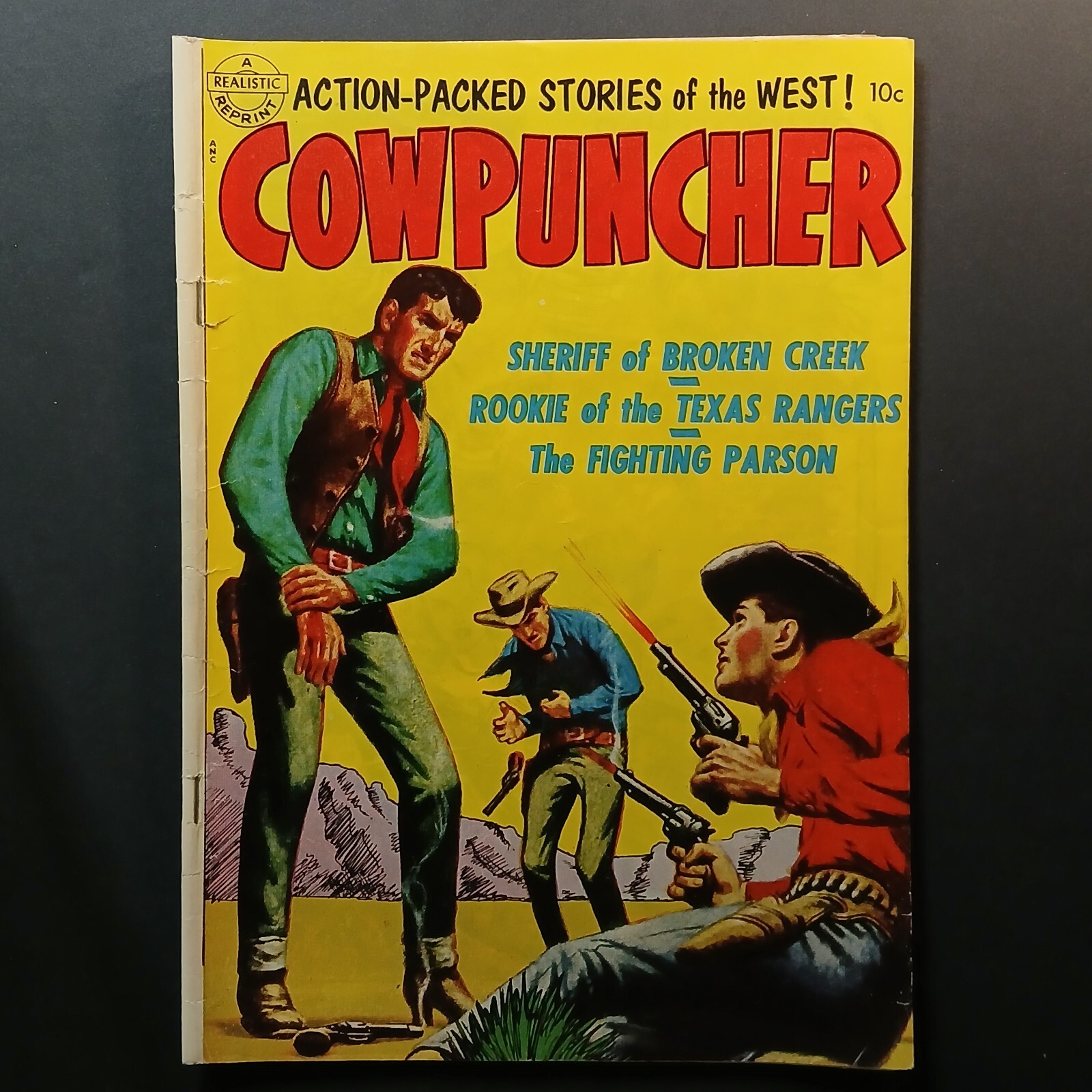 1953 Cowpuncher Realistic Comic Book #1 1953 Cowpuncher Realistic Comic Book #1