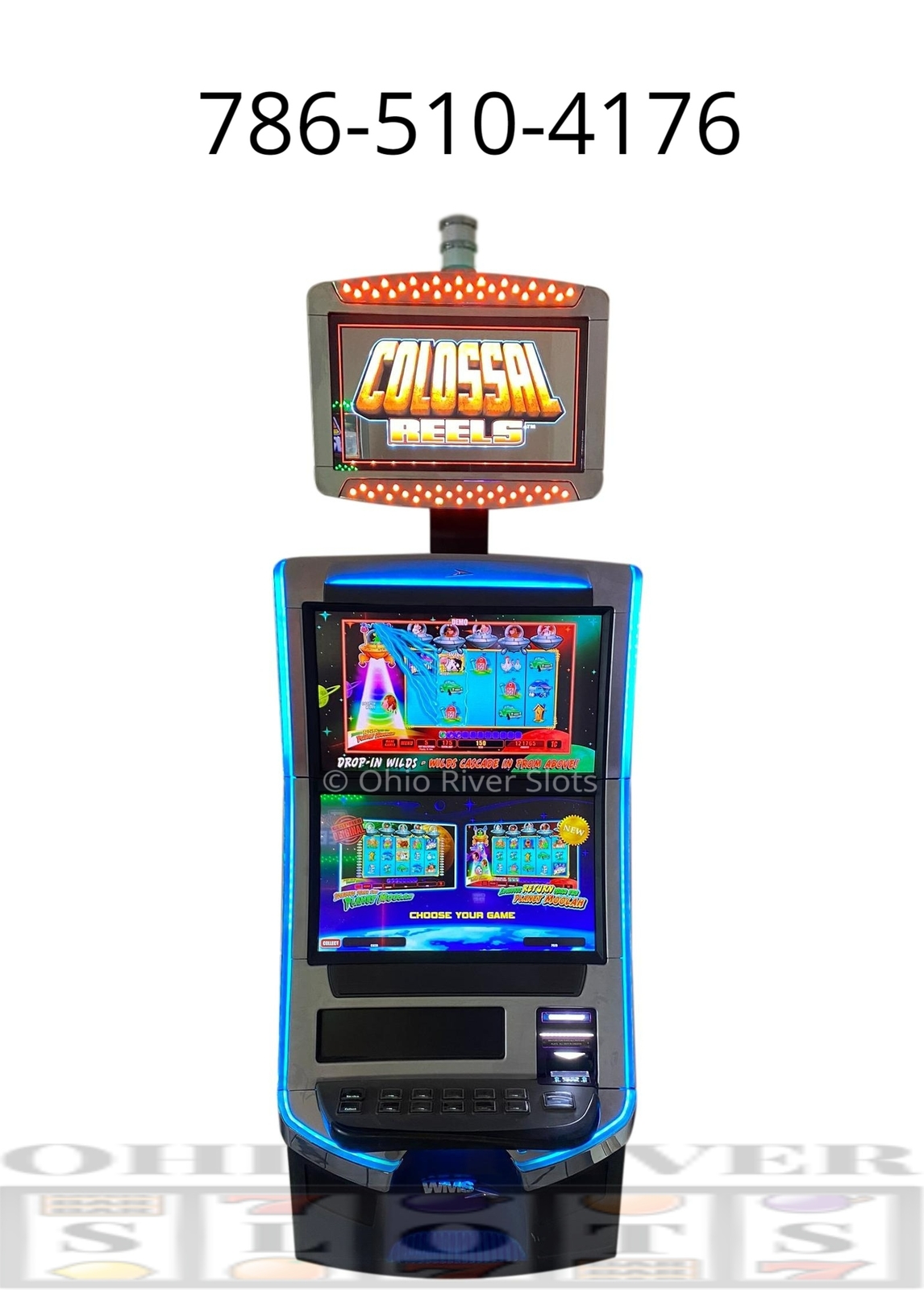 Williams Bluebird Blade More Moolah slot machine (Free Play, Handpay, COINLESS) Williams Bluebird Blade More Moolah slot machine (Free Play, Handpay, COINLESS)