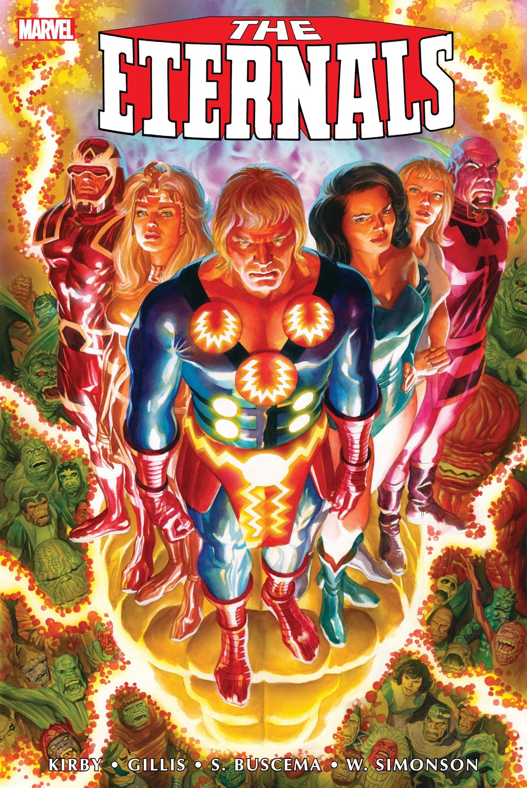 THE ETERNALS: THE COMPLETE SAGA OMNIBUS BY Roy Thomas HARDCOVER