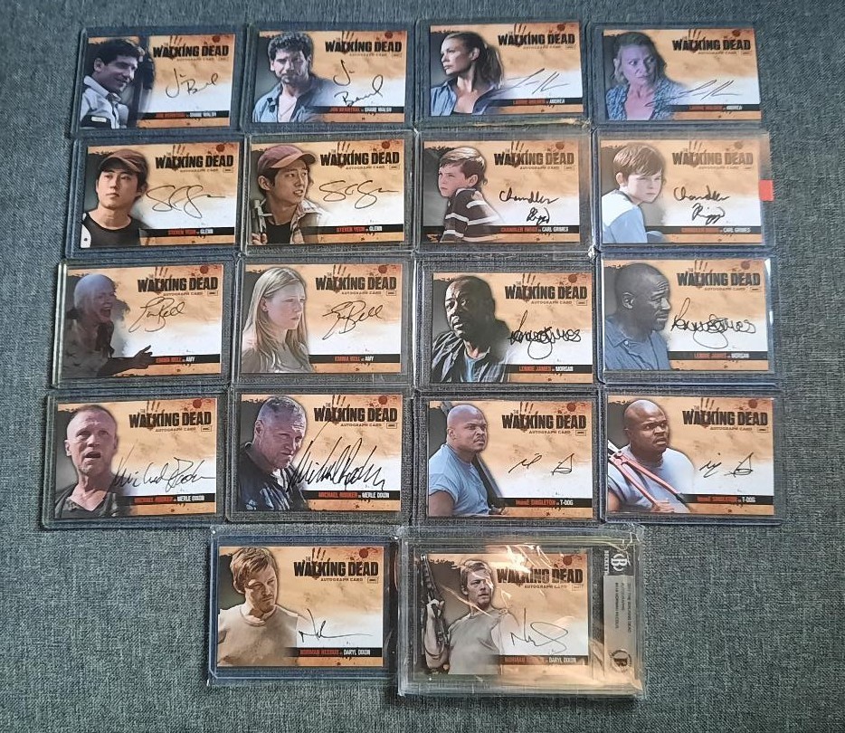 Walking Dead Season 1 Autograph Set A1-18 Cryptozoic Trading Card AMC 2011 GREAT Walking Dead Season 1 Autograph Set A1-18 Cryptozoic Trading Card AMC 2011 GREAT