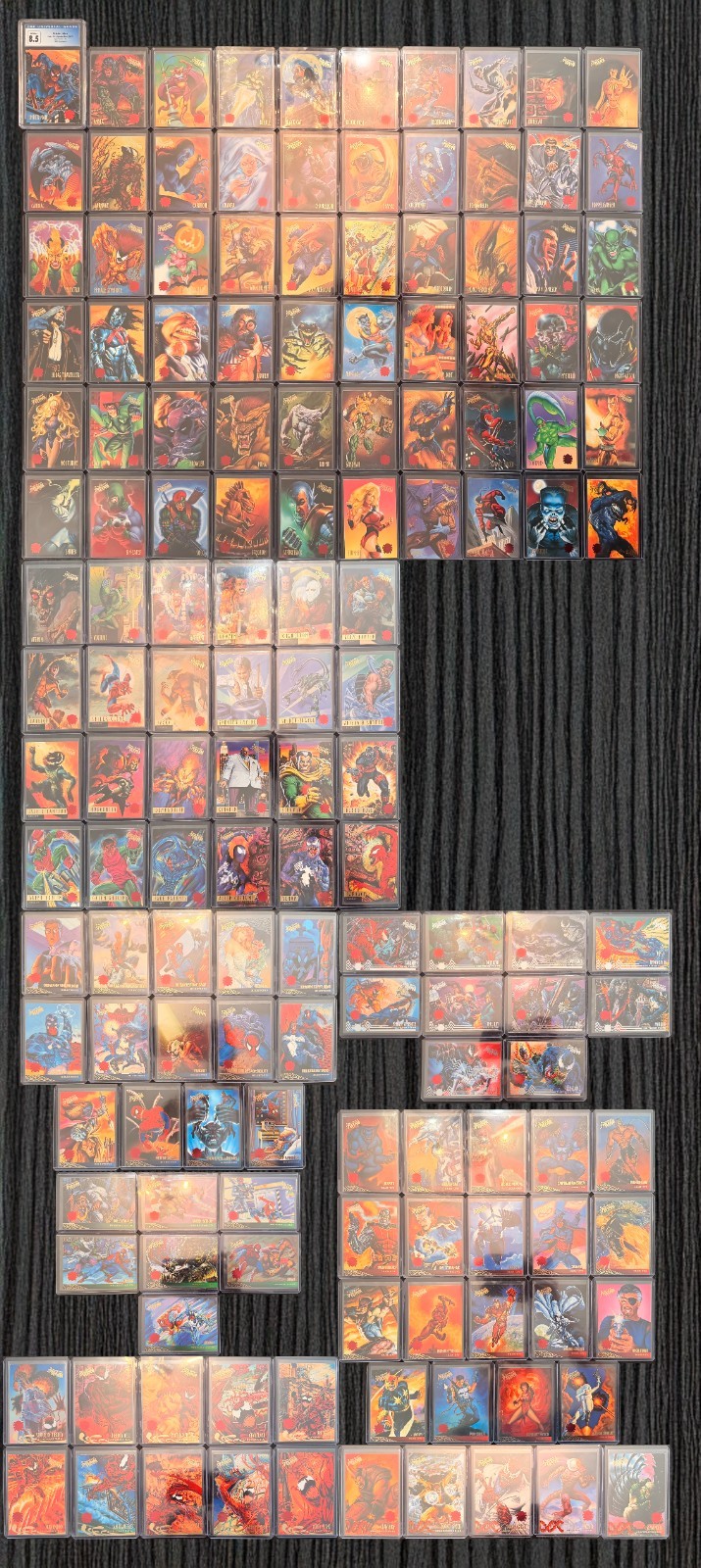 2017 Marvel Fleer Ultra Spider-Man 1995 FUSM Buyback COMPLETE MASTER SET #/29