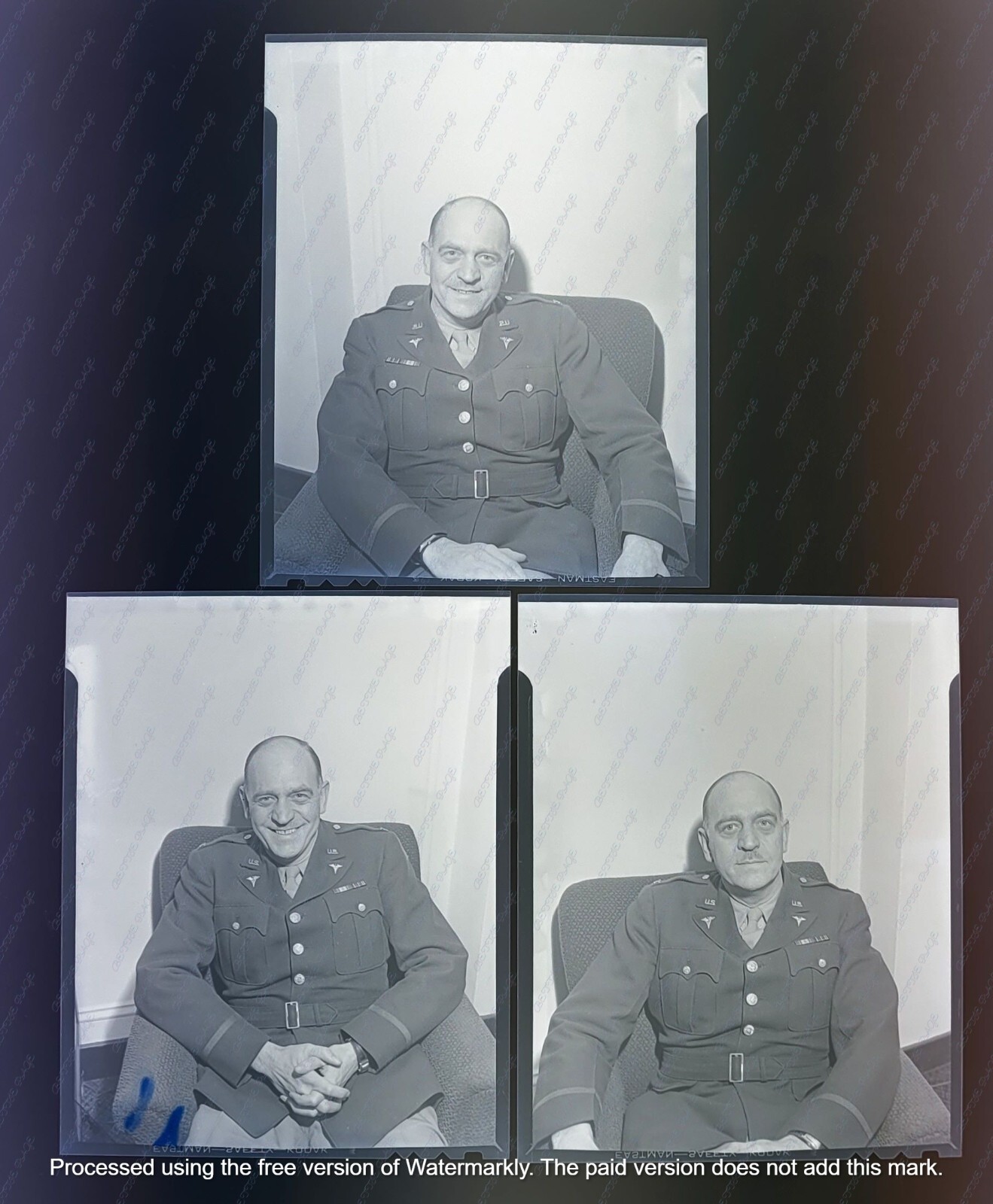 '44 3 COL. WM C MENNINGER WWII FAMOUS PHOTOGRAPHER Negative Lot '44 3 COL. WM C MENNINGER WWII FAMOUS PHOTOGRAPHER Negative Lot
