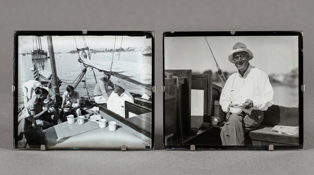 FDR 1932 Boat Tour Original Glass Negatives Lot (3) Marblehead O.O.A,K, MYTH II FDR 1932 Boat Tour Original Glass Negatives Lot (3) Marblehead O.O.A,K, MYTH II