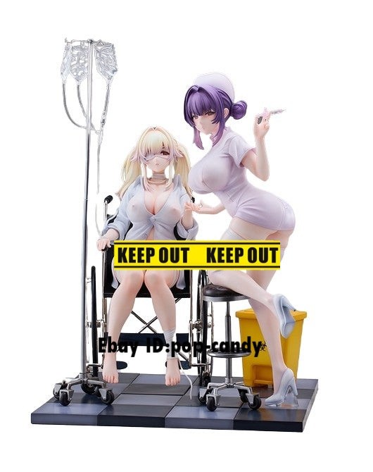 Native Hotvenus Original Yuri & Stella-Hospital Ver 1/5 Scale PVC Painted Figure Native Hotvenus Original Yuri & Stella-Hospital Ver 1/5 Scale PVC Painted Figure