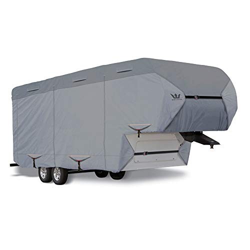 Eevelle S2 Expedition Fifth Wheel Trailer Cover - Waterproof, Marine - 40 ft Eevelle S2 Expedition Fifth Wheel Trailer Cover - Waterproof, Marine - 40 ft