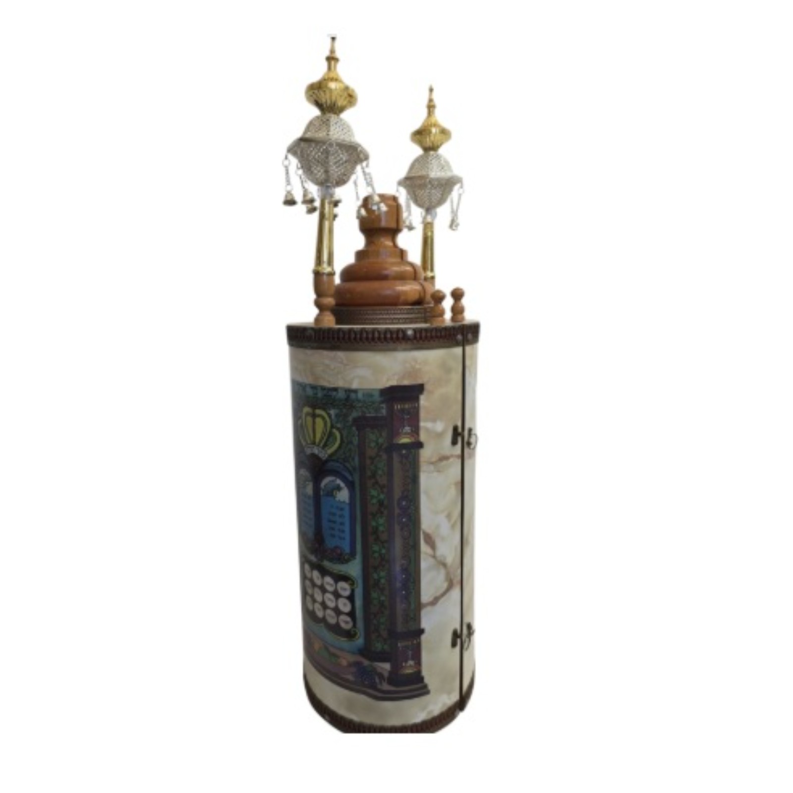 Tifara Authentic Sephardic Sefer Torah with Elegant Case Kosher Eligible Tifara Authentic Sephardic Sefer Torah with Elegant Case Kosher Eligible