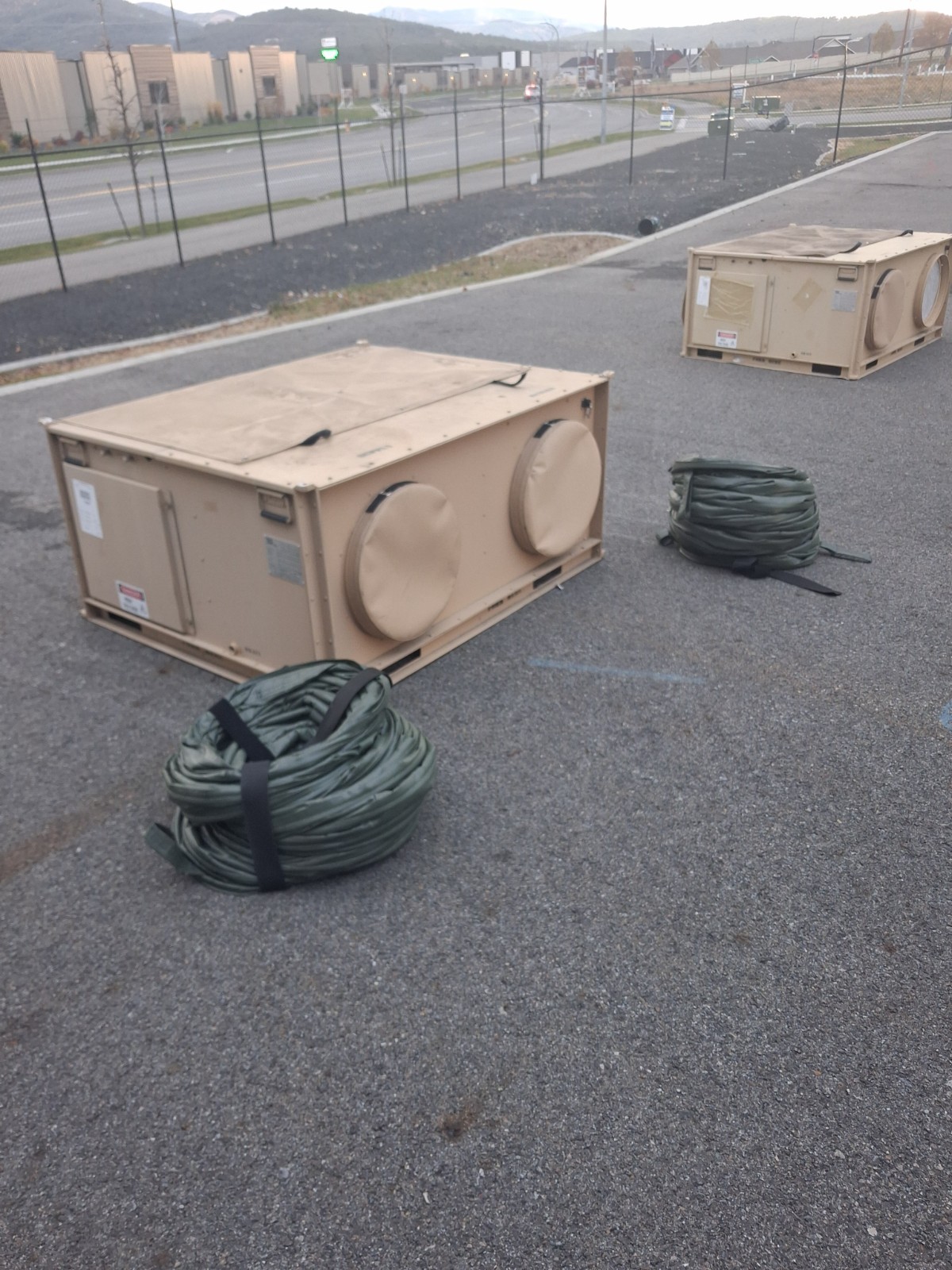 (X2) Military ECU 5 Ton Cooling 60000btu and 12.5kw Electric Heating 