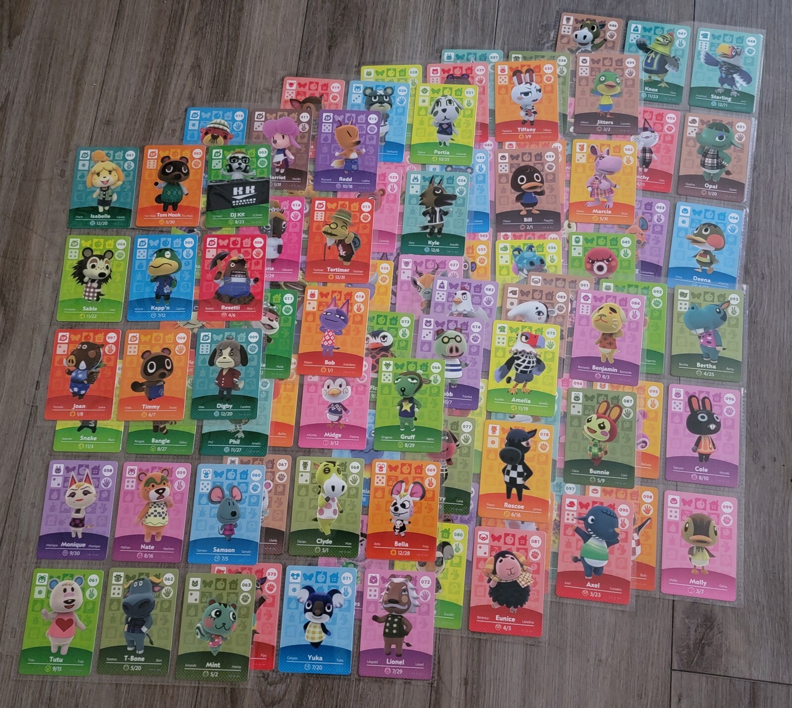456 Animal Crossing Amiibo Cards NA Full Sets Series 1, 2, 3, 4, RV & Sanrio