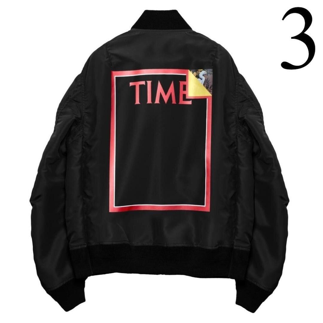 Sacai X Mungo Thomson Ma-1 Black 3 Saikai Mango Blouson Jacket Limited Sacai X Mungo Thomson Ma-1 Black 3 Saikai Mango Blouson Jacket Limited