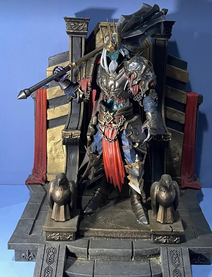Ultra Rare Diablo King Leoric Statue Figure Blizzard Collectible  1/6 LIMITED