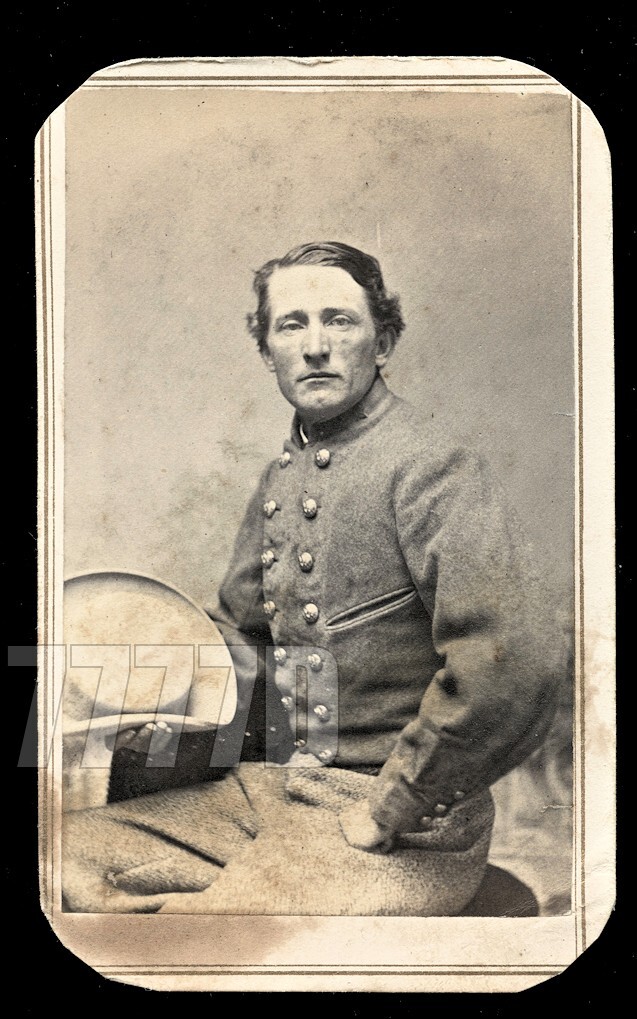 UNPUBLISHED CDV CONFEDERATE COLONEL JOHN MOSBY “THE GRAY GHOST UNPUBLISHED CDV CONFEDERATE COLONEL JOHN MOSBY “THE GRAY GHOST