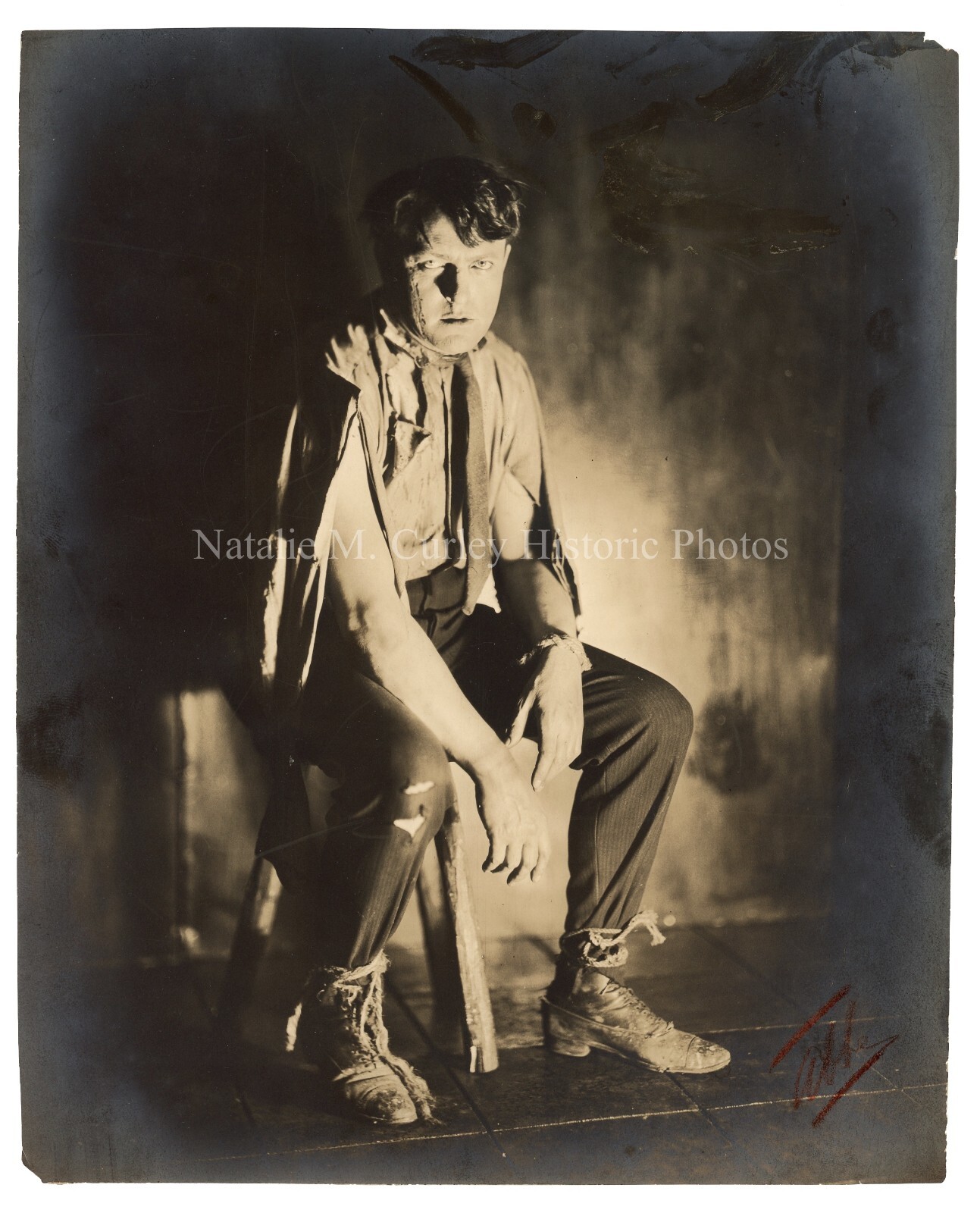 1920s Gothic Hollywood Film Photographer Portrait Photos PR (Signed) 1920s Gothic Hollywood Film Photographer Portrait Photos PR (Signed)