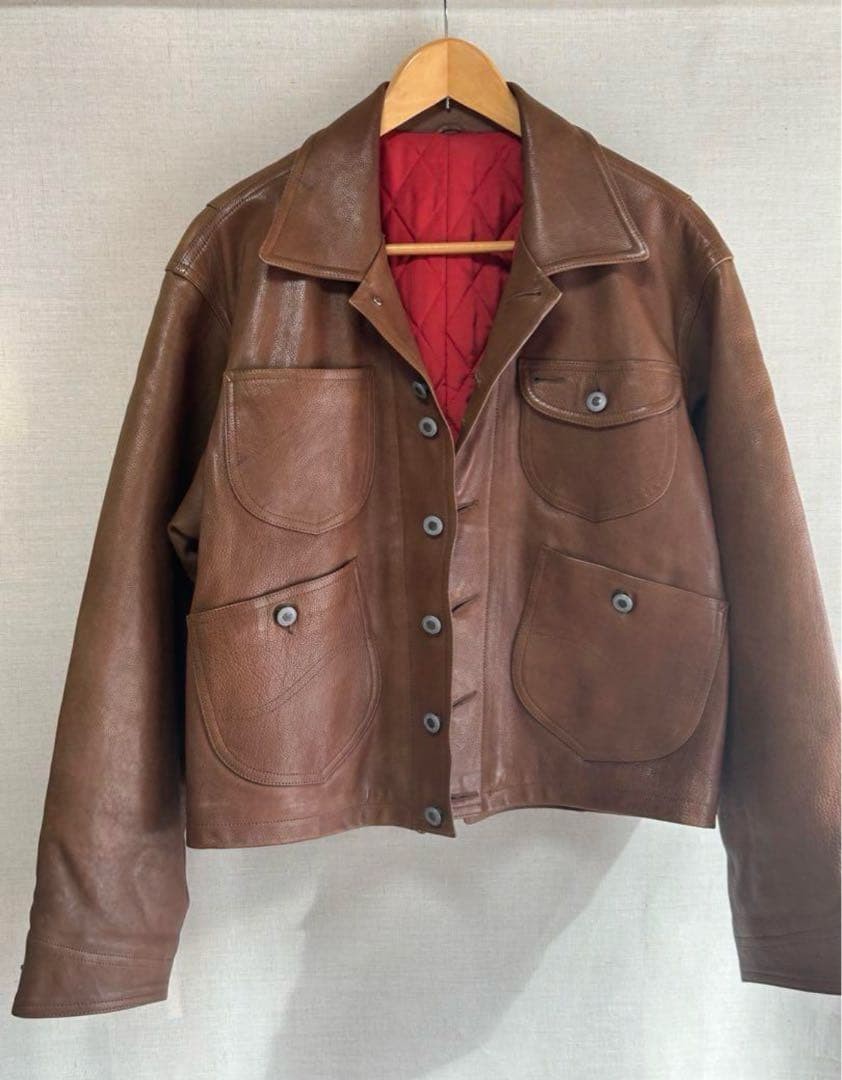 RRL 1940Swestern Steerhide Lee Type Men Rare Ralph Lauren Model Limited Edition RRL 1940Swestern Steerhide Lee Type Men Rare Ralph Lauren Model Limited Edition