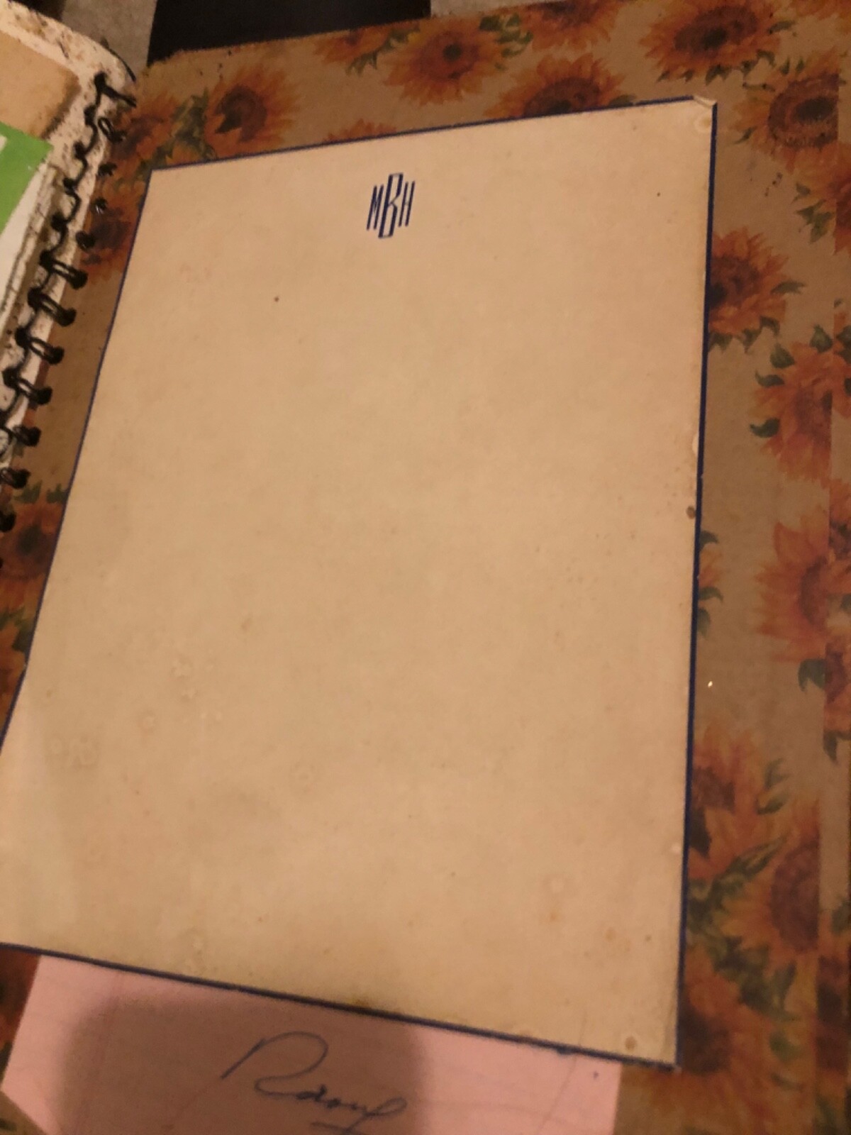 history William Randolph Hearst millicent letterhead