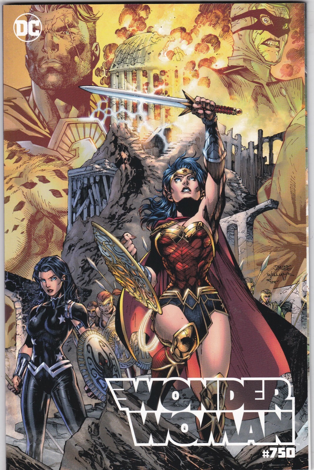 Wonder Woman #750 Jim Lee Torpedo Comics Exclusive Cover B Variant DC 2020 NM Wonder Woman #750 Jim Lee Torpedo Comics Exclusive Cover B Variant DC 2020 NM
