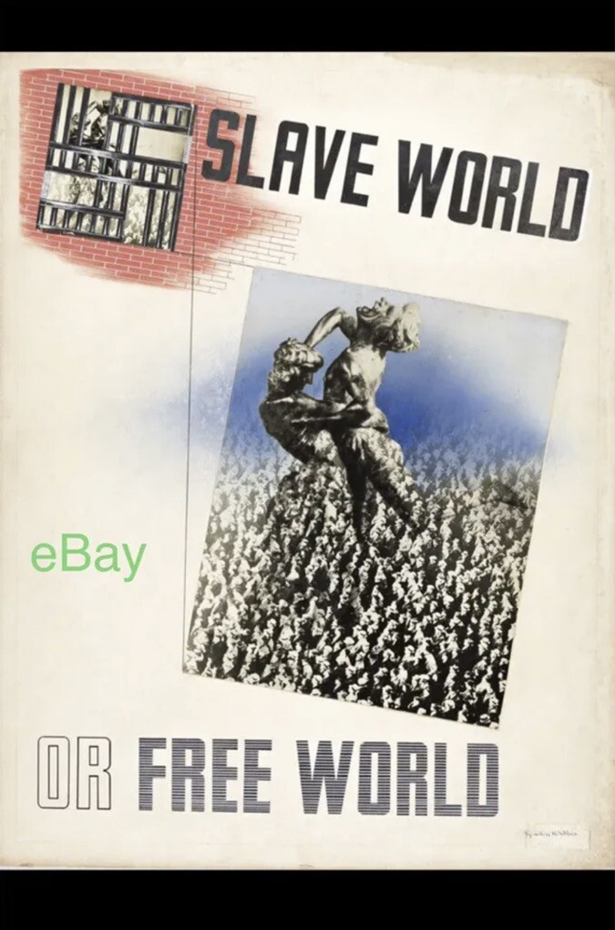 Original MOMA Art National War Poster Competition 1942 33.5x25.5” WWII Poster Original MOMA Art National War Poster Competition 1942 33.5x25.5” WWII Poster