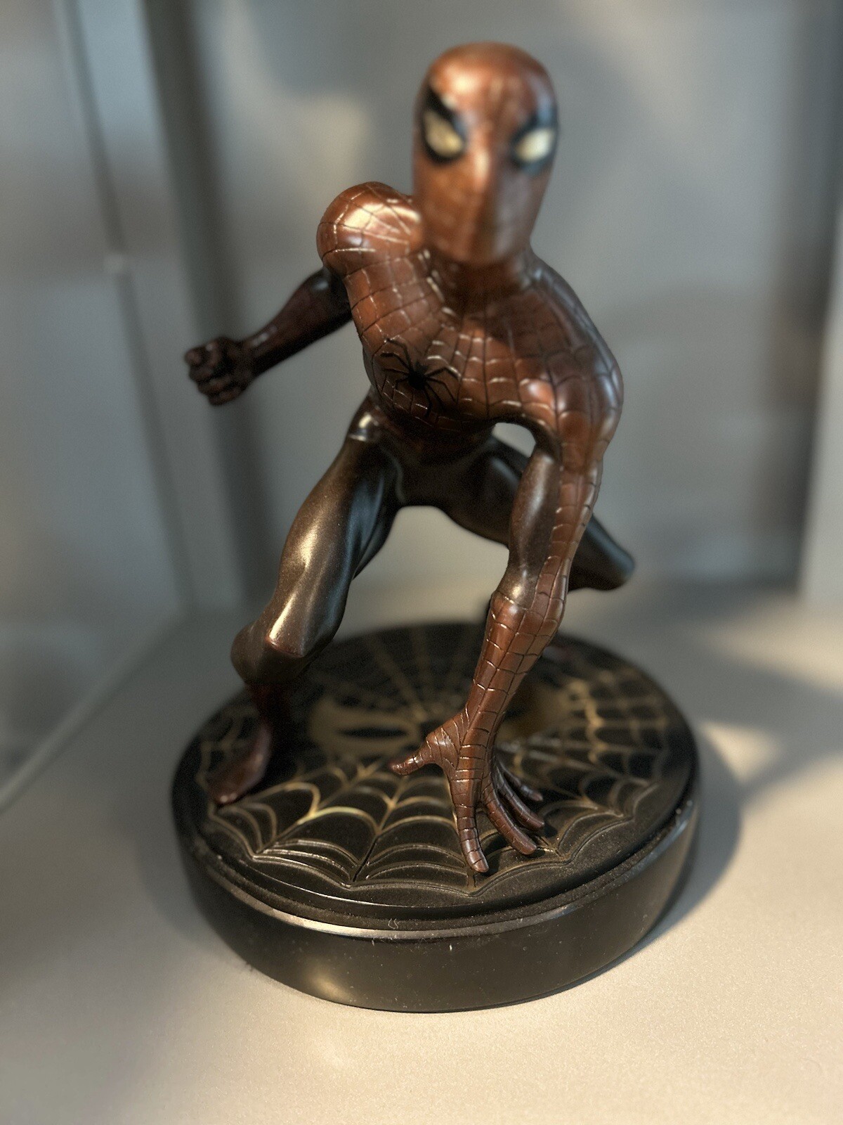 Bowen Designs Spider-Man Bronze Statue #86/100 Marvel 1997 Hard To Find Grail Bowen Designs Spider-Man Bronze Statue #86/100 Marvel 1997 Hard To Find Grail