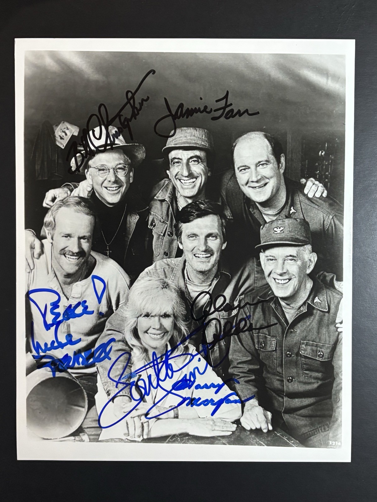 M*A*S*H Mash Cast Signed 8x10 Photo 6x Autograph Alda Swit & MORE JSA M*A*S*H Mash Cast Signed 8x10 Photo 6x Autograph Alda Swit & MORE JSA