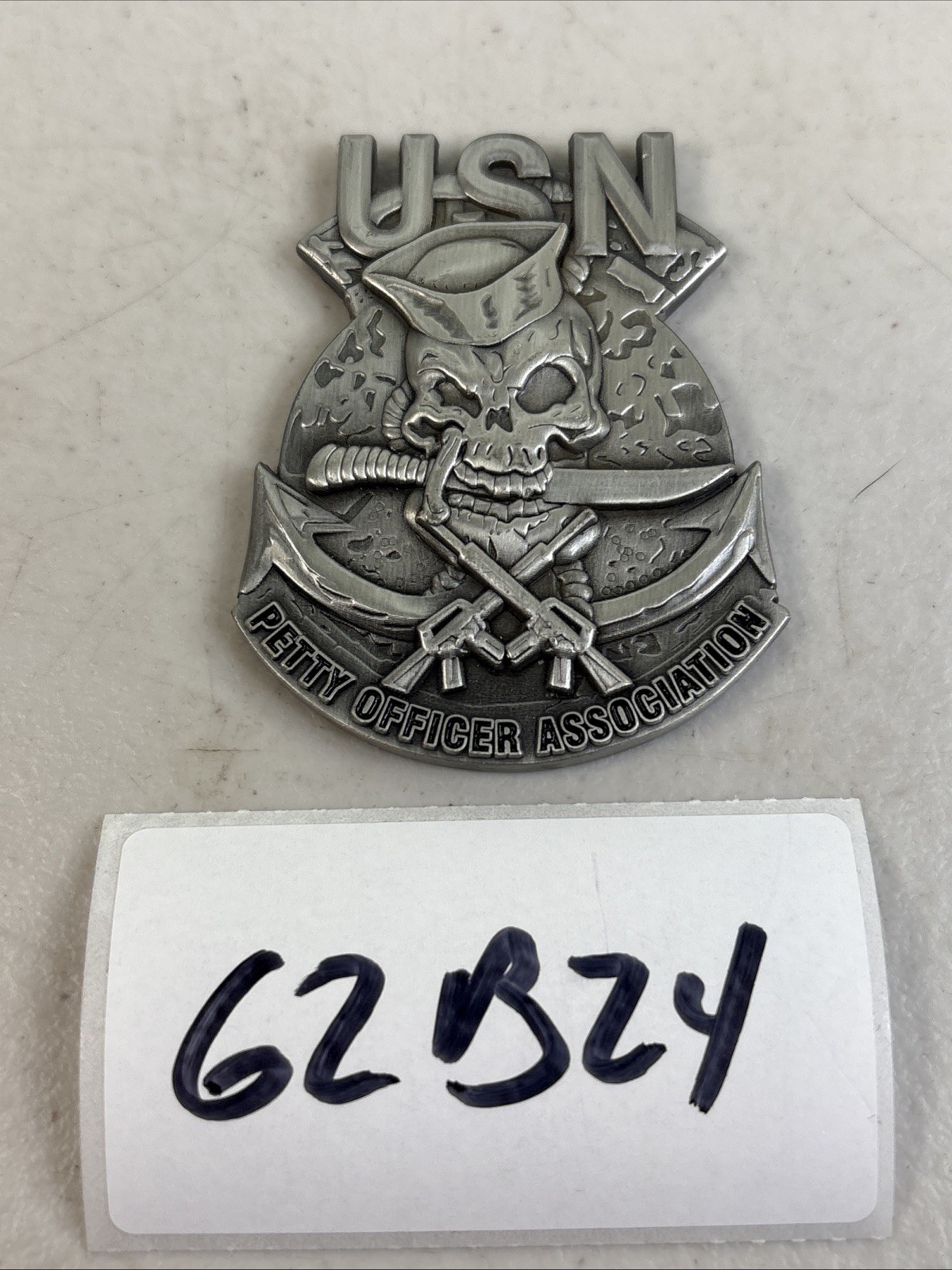 USN Petty Officer HQ ISAF Kabul Afghanistan Challenge Coin US Navy 62B24 USN Petty Officer HQ ISAF Kabul Afghanistan Challenge Coin US Navy 62B24