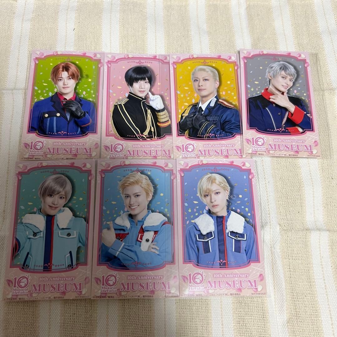 Hetalia World Series Japan Italy Prosein Official 10th Anniversary Photo Ticket Hetalia World Series Japan Italy Prosein Official 10th Anniversary Photo Ticket