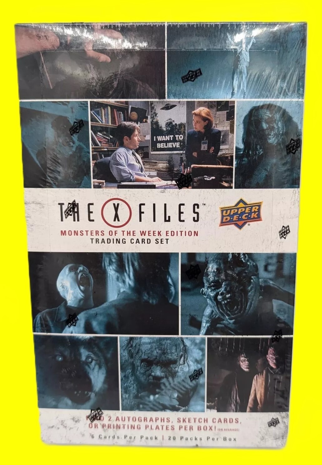 Upper Deck The X-Files Monsters of the Week Factory Sealed Hobby 12-Box Case Upper Deck The X-Files Monsters of the Week Factory Sealed Hobby 12-Box Case