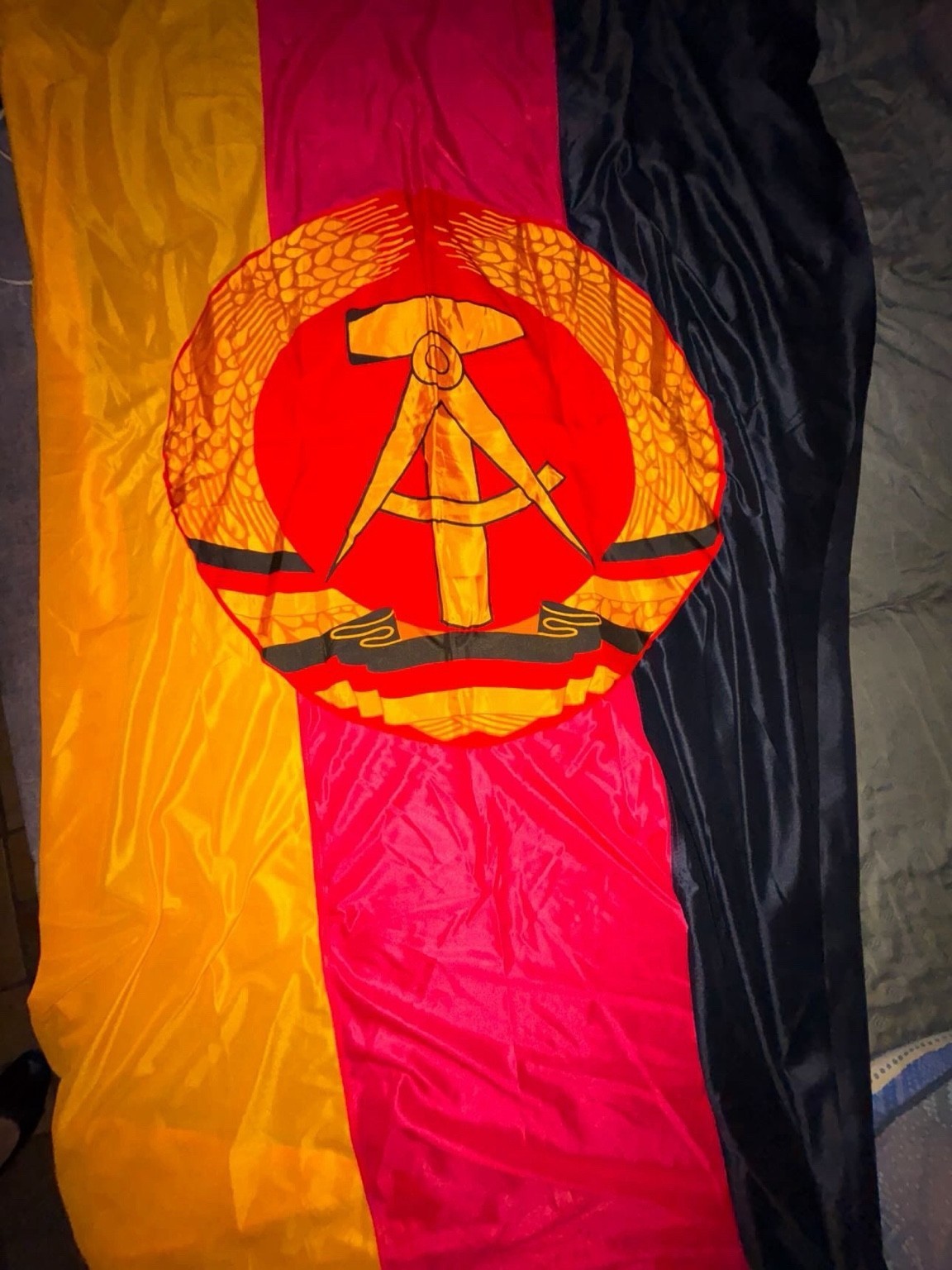 Lot of approx. 60 original East German (DDR) national flags Lot of approx. 60 original East German (DDR) national flags