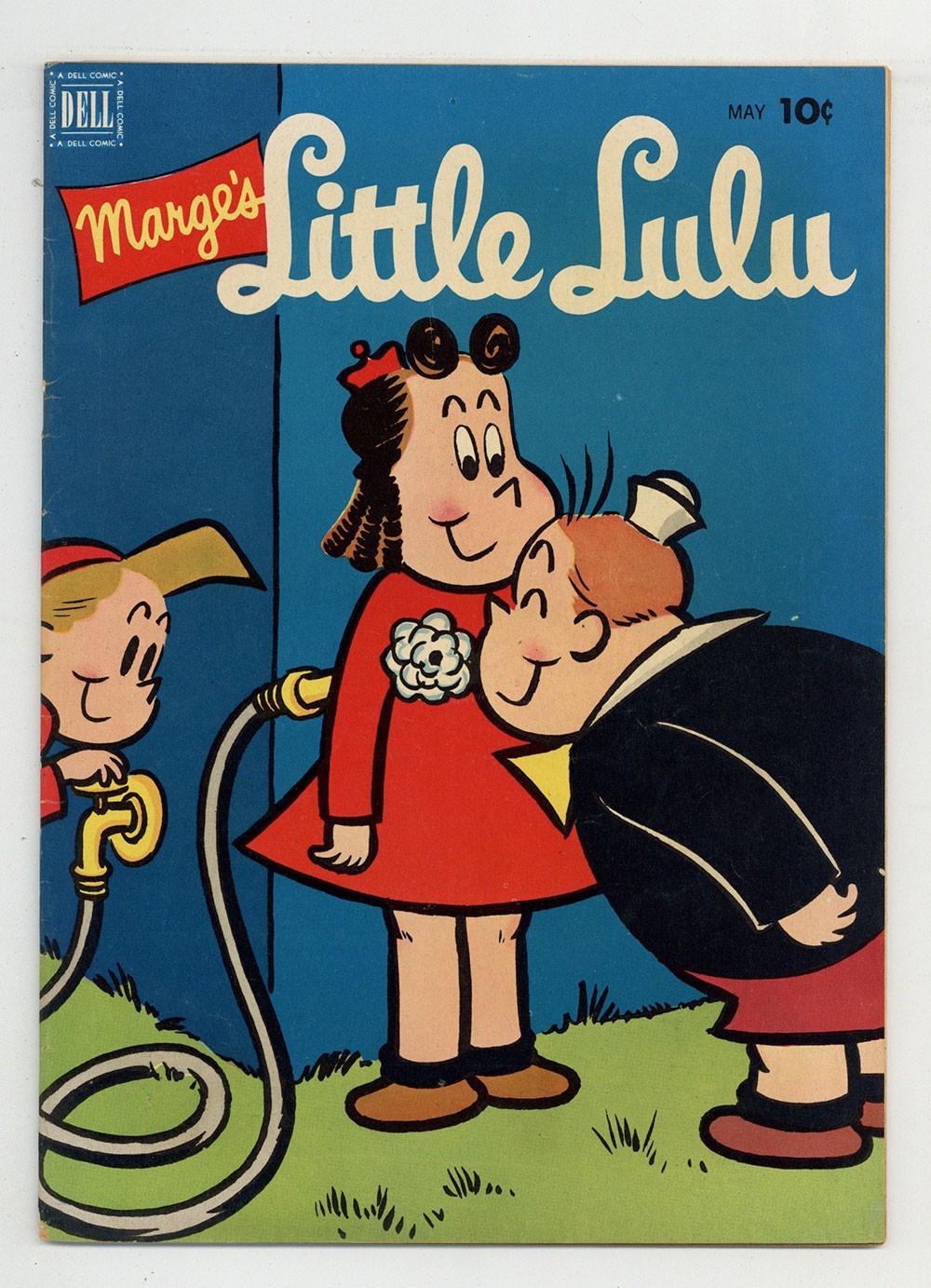 MARGE'S LITTLE LULU #47 5.0 LITTLE LULU & THE COSTUME PARTY DELL OW PGS 1952