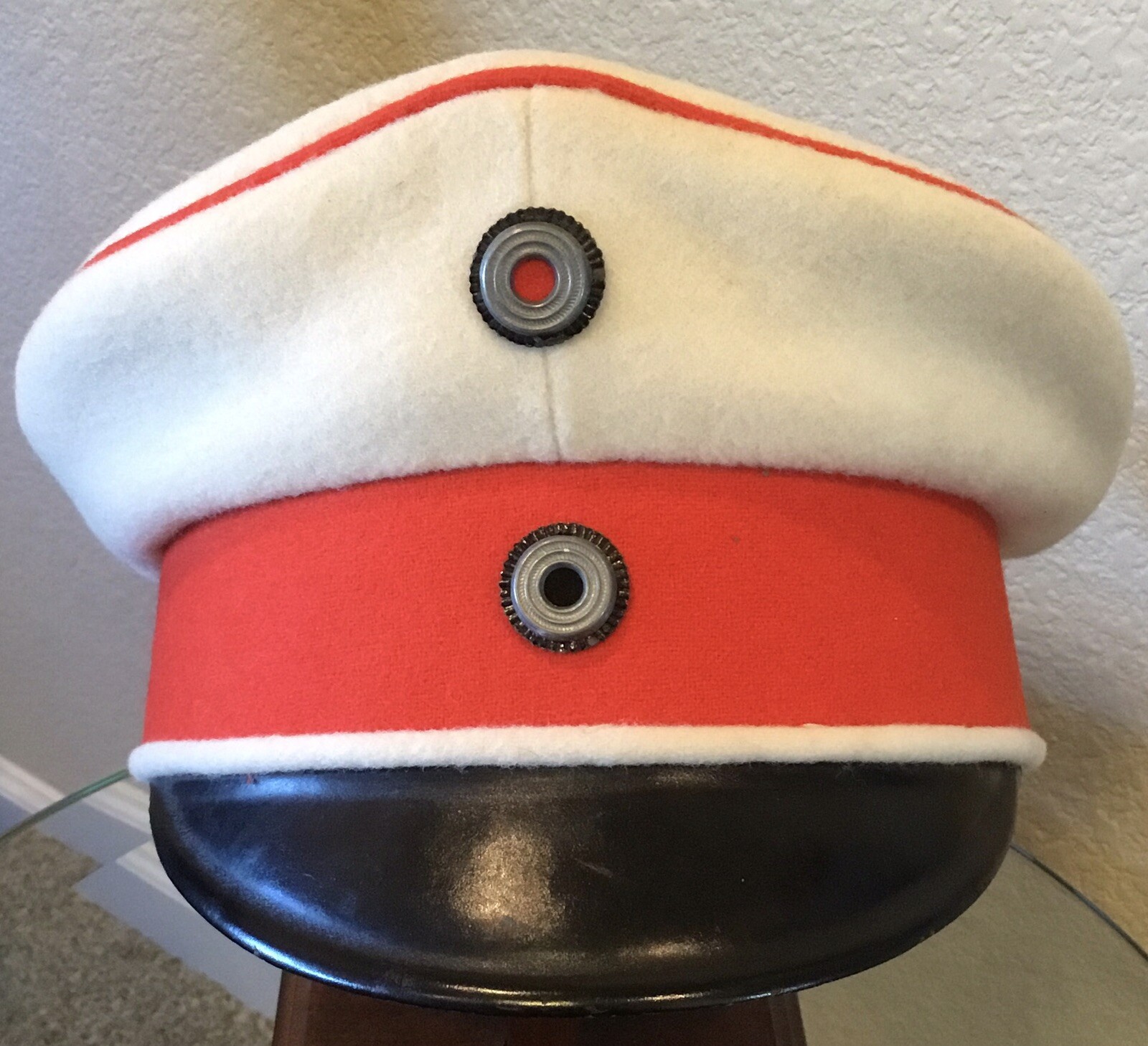 Imperial German,WW 1, Very Rare, Mint, Garde Du Corps Officer’s Visor Cap