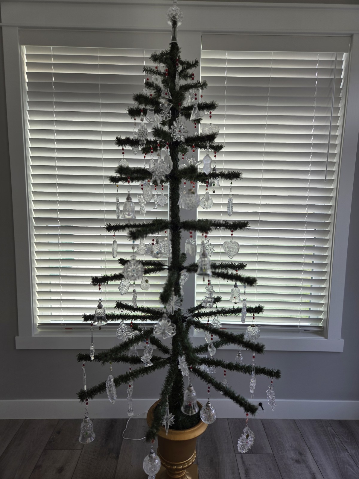 97 Waterford Crystal Ornaments With Display Tree. 97 Waterford Crystal Ornaments With Display Tree.