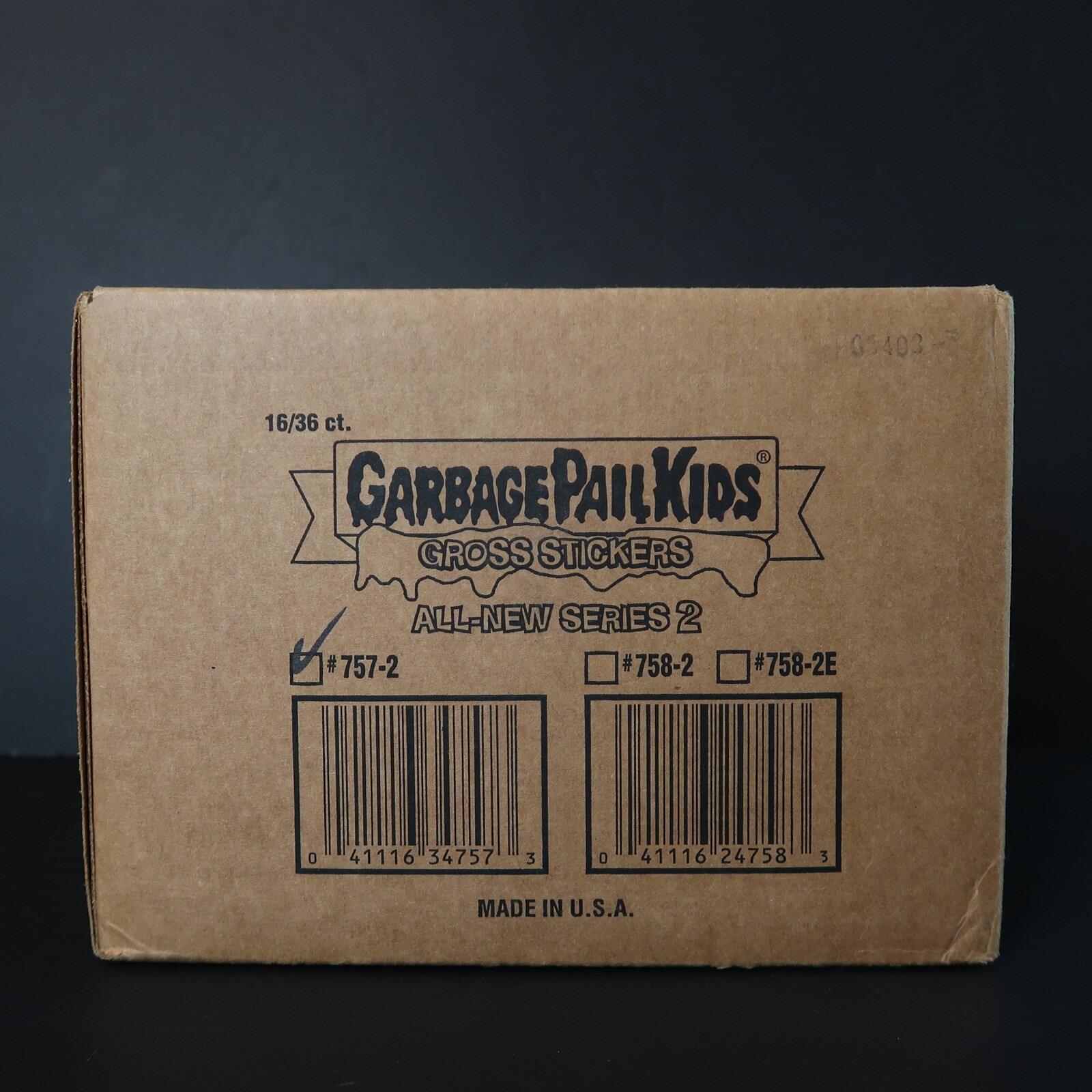 2004 ALL-NEW SERIES 2 GARBAGE PAIL KIDS SEALED HOBBY CASE 16/36CT CS 2004 ALL-NEW SERIES 2 GARBAGE PAIL KIDS SEALED HOBBY CASE 16/36CT CS