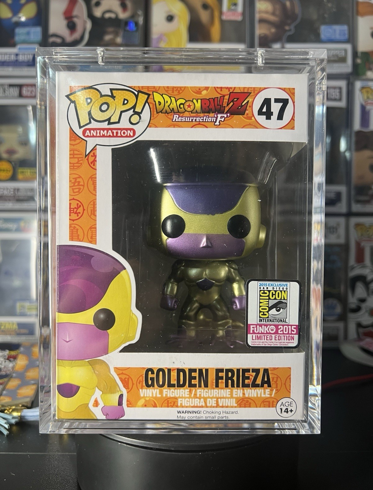 Funko Pop Vinyl Golden Frieza SDCC Exclusive Limited Edition 2015 #47 Funko Pop Vinyl Golden Frieza SDCC Exclusive Limited Edition 2015 #47