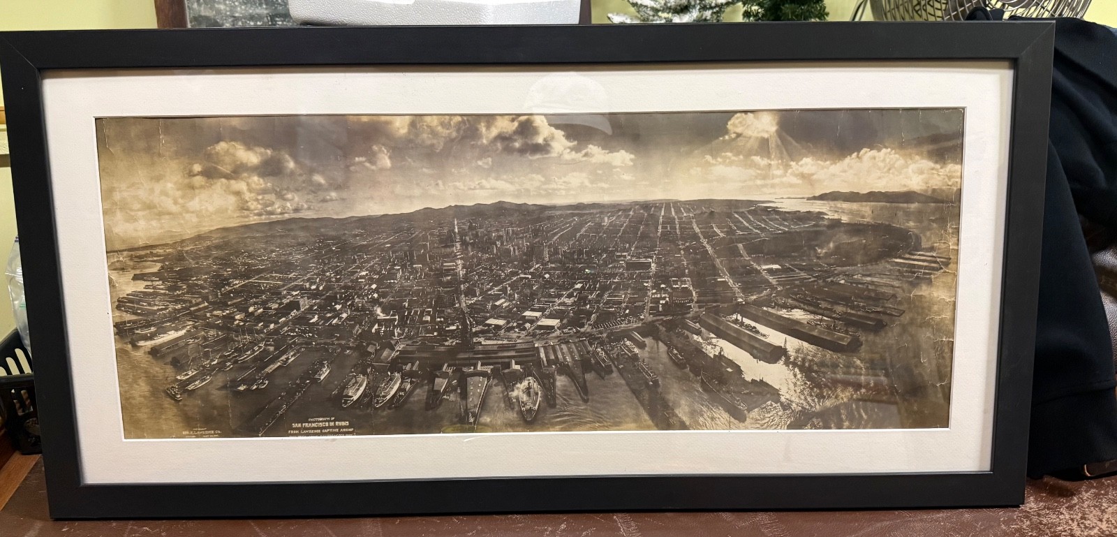 George Lawrence San Francisco 1906 Earthquake Original Photographic Print 