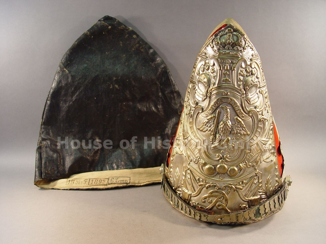 151992 Grenadier Cap 1st Garde Regiment zu Fuß With Cover 