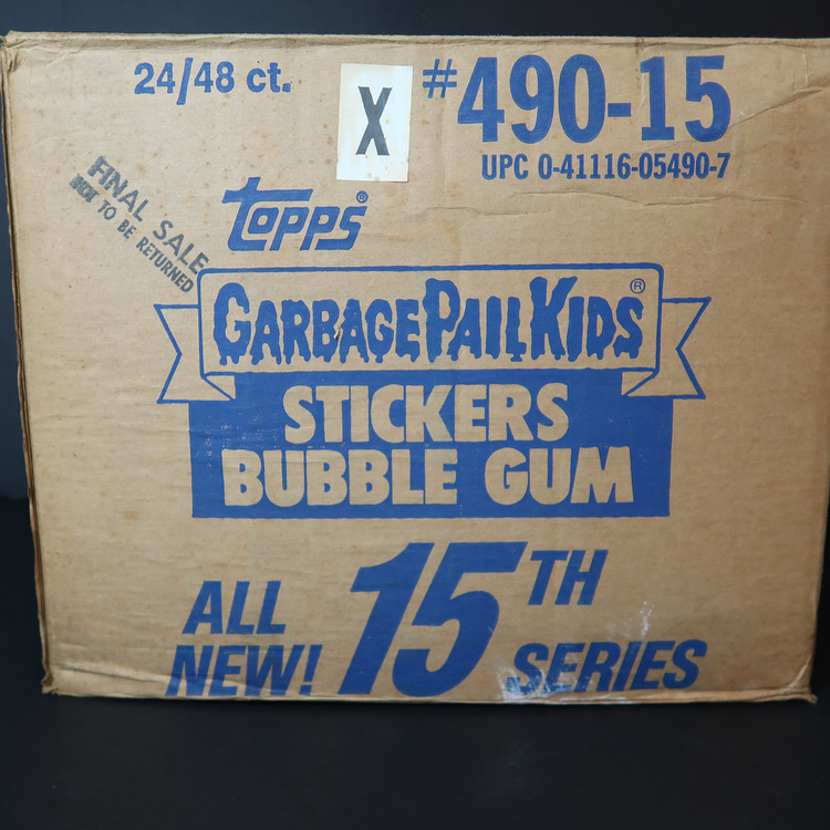 1988 Original 15th Series Full Case-Garbage Pail Kids