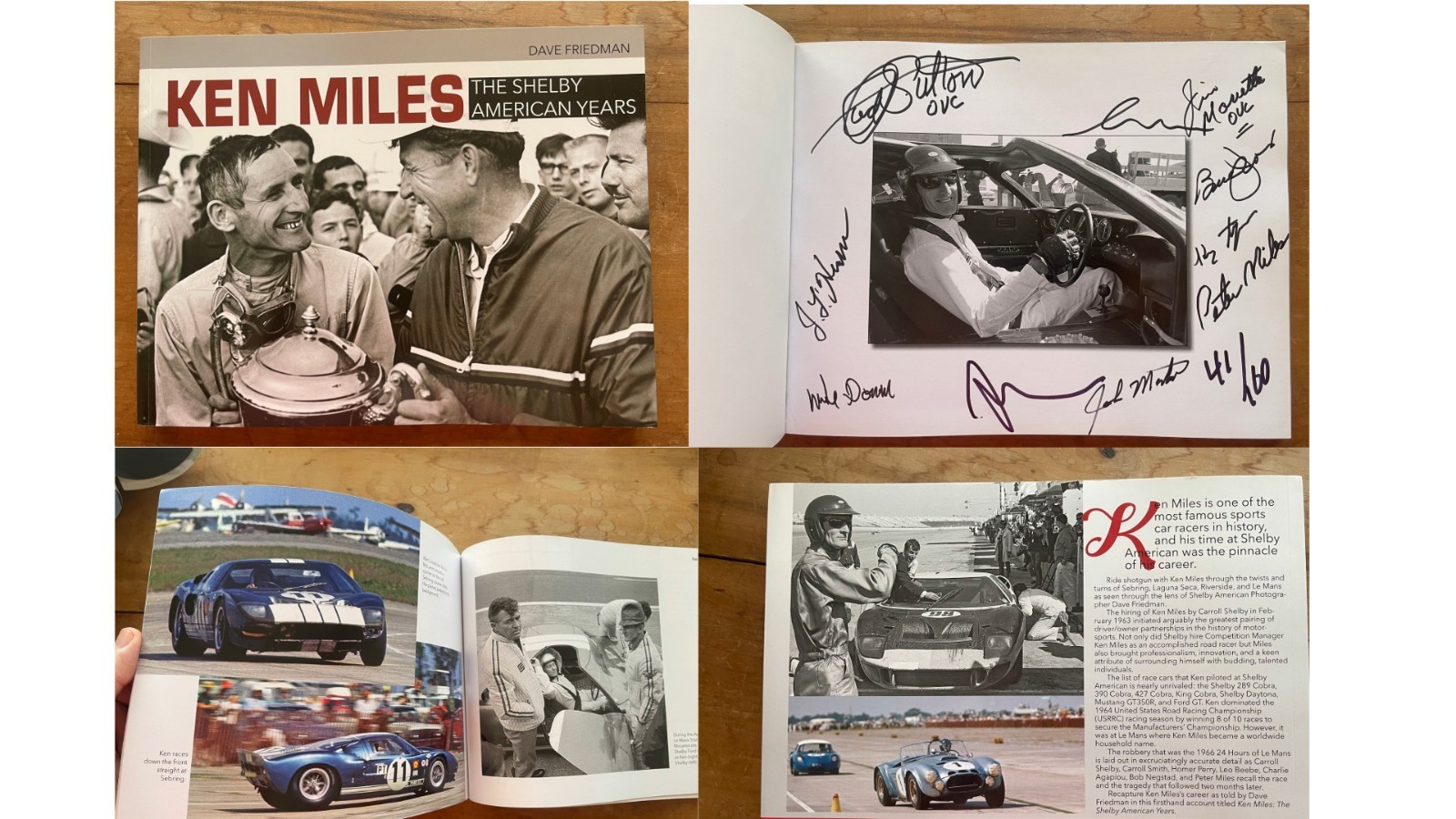 Shelby Carroll and Lee Iaccoca ultimate Ford diecast and poster collection 1/2 Shelby Carroll and Lee Iaccoca ultimate Ford diecast and poster collection 1/2