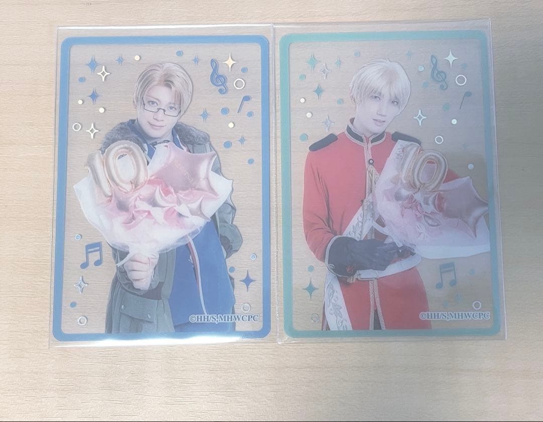 Hetalia UK America Clear Trading Card 10th Anniversary Musical Concert Hetalia UK America Clear Trading Card 10th Anniversary Musical Concert