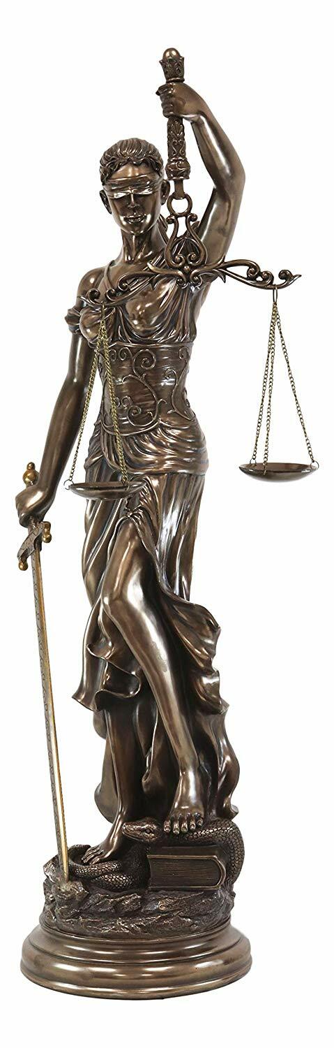 Ebros Large 4 Feet Greek Goddess of Justice Blindfolded La Justica Statue Ebros Large 4 Feet Greek Goddess of Justice Blindfolded La Justica Statue