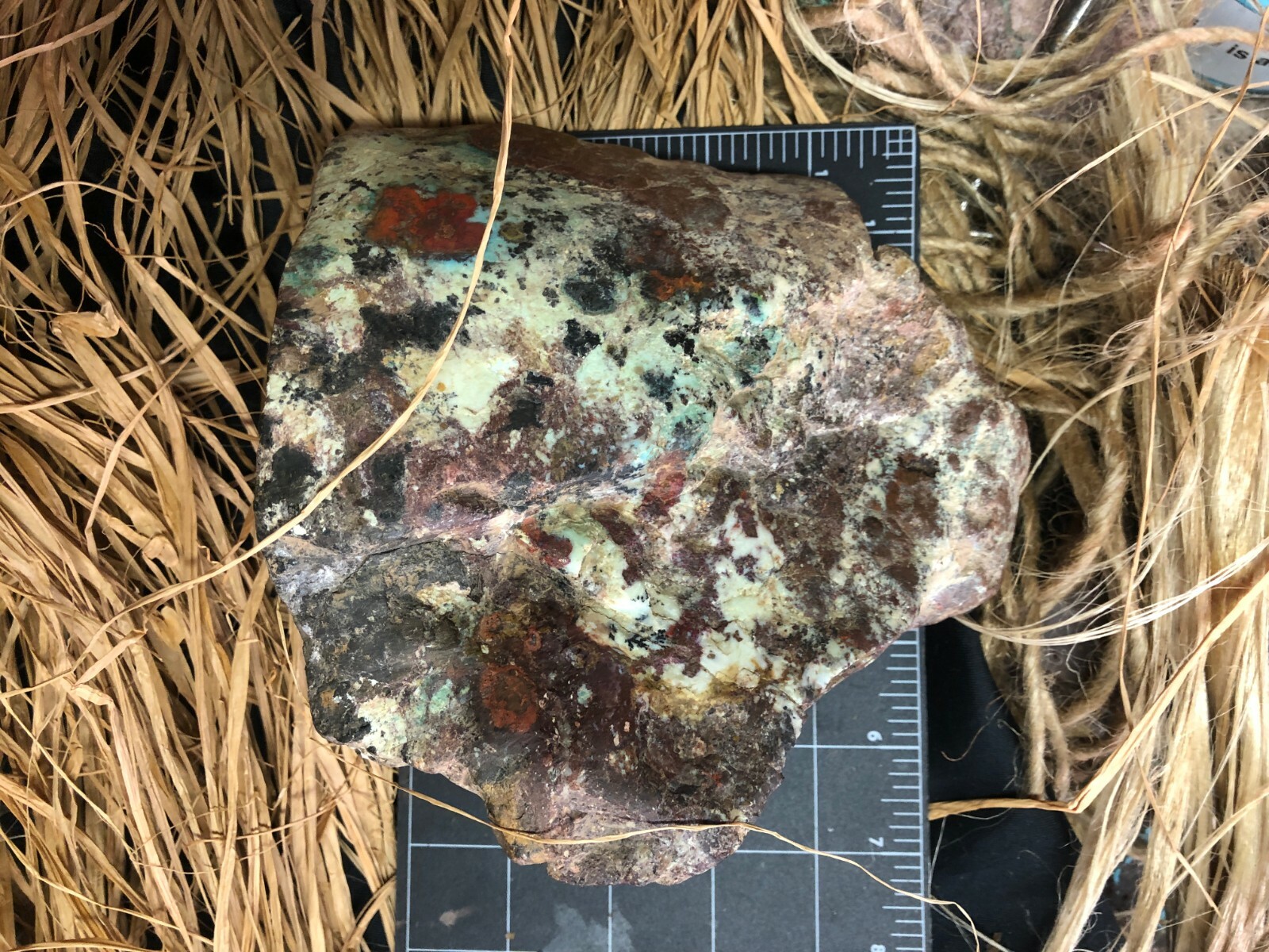 Campbellite Massive 5-3/4 Lbs Specimen Rare Bolder from Bisbee Arizona Campbellite Massive 5-3/4 Lbs Specimen Rare Bolder from Bisbee Arizona