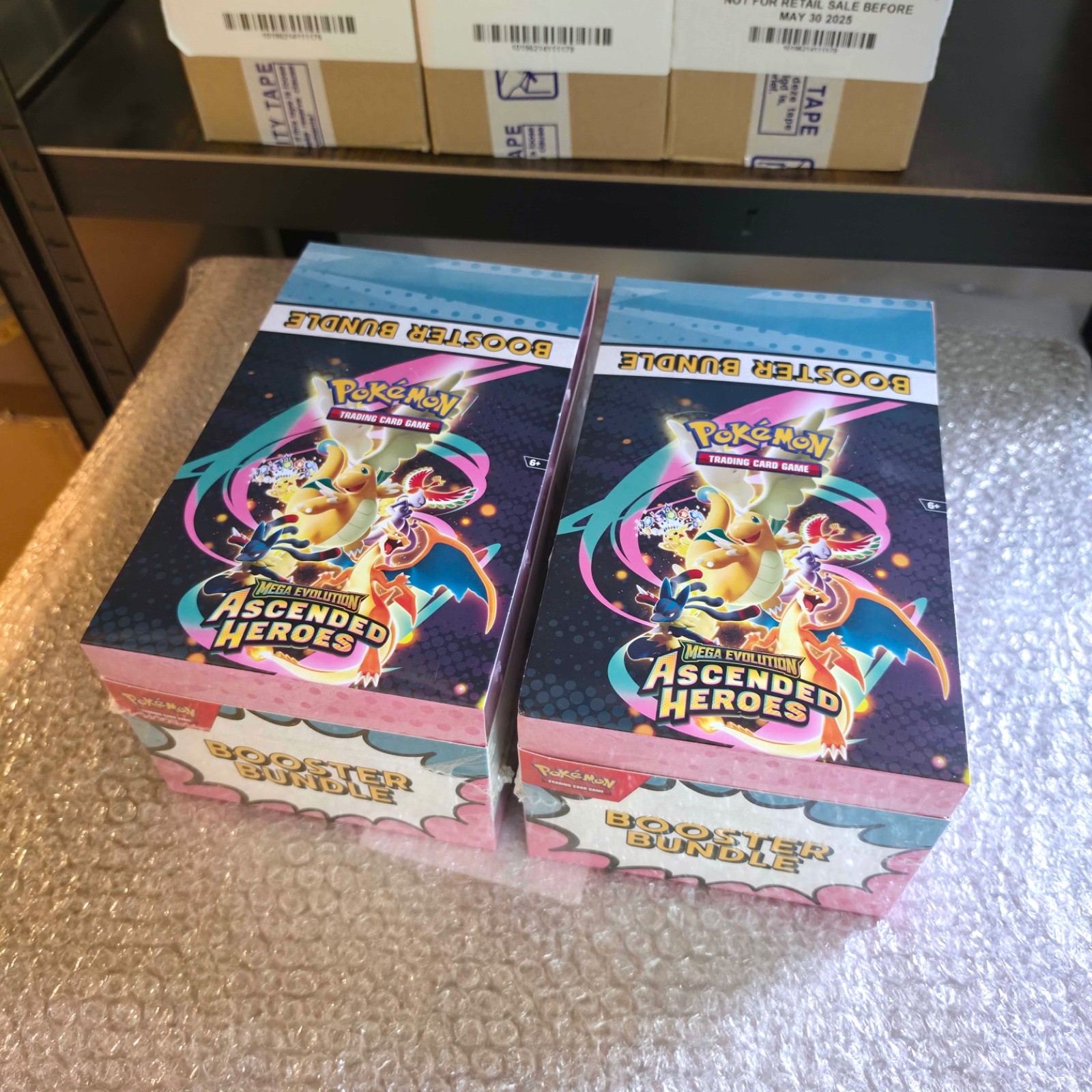 2x ME02.5 Ascended Heroes Booster Bundle Displays English Pokémon Factory Sealed 2x ME02.5 Ascended Heroes Booster Bundle Displays English Pokémon Factory Sealed