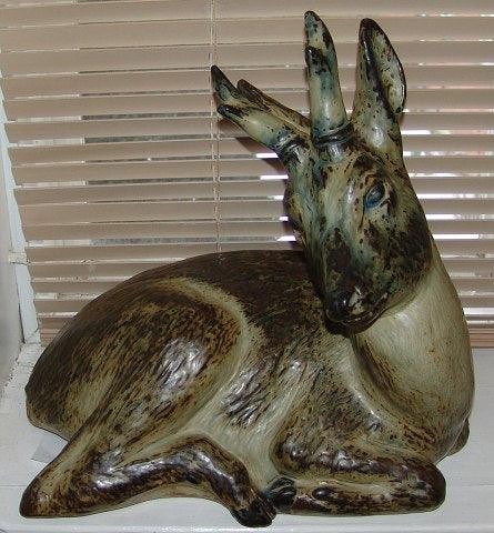 Royal Copenhagen Figurine of a Deer by Karl Larsen No 20903 Royal Copenhagen Figurine of a Deer by Karl Larsen No 20903